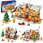Gingerbread House Building Kit with LED Lights Set