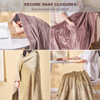 Electric Heated Blanket Portable Electric Throw Blanket