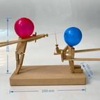 Wooden Puppet Toy Figure for Kids Play