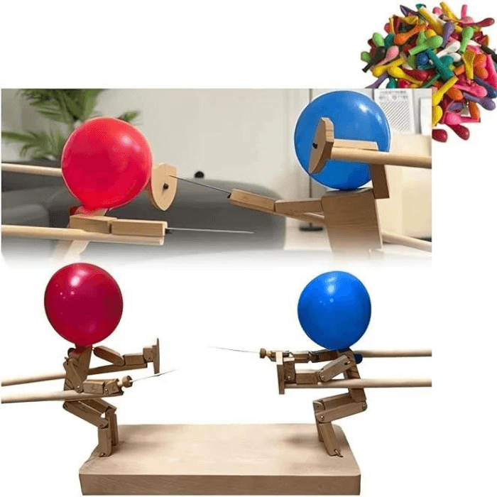Wooden Puppet Toy Figure for Kids Play