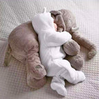 Elephant Shaped Baby Pillow Soft Plush Cushion