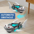 Mechanical Electric Shark Toy with Light and Music