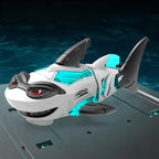 Mechanical Electric Shark Toy with Light and Music