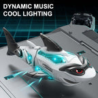 Mechanical Electric Shark Toy with Light and Music