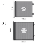 Pet Safety Net Barrier for Door and Stairs No Drill Installation
