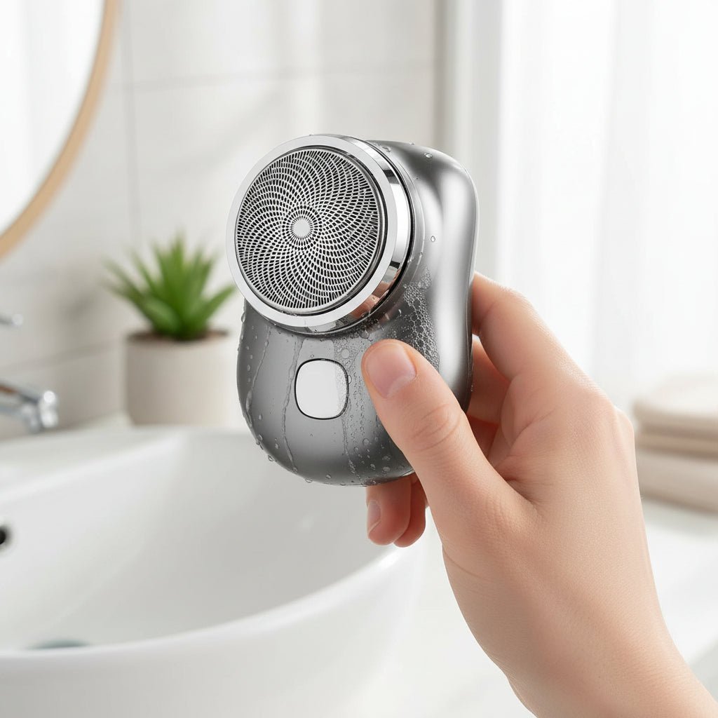 USB Mini Waterproof Electric Travel Shaver Compact Electric Razor