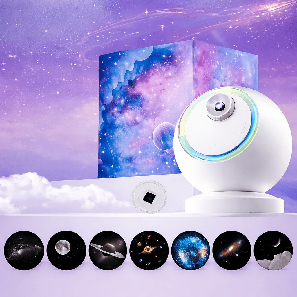 Galaxy Projector Bluetooth Night Light White Noise Machine
