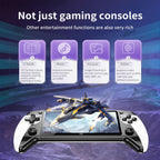 Handheld Portable Retro Game Console with Built-In Video Games