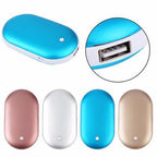 Rechargeable Hand Warmer Power Bank Portable Battery Charger Device