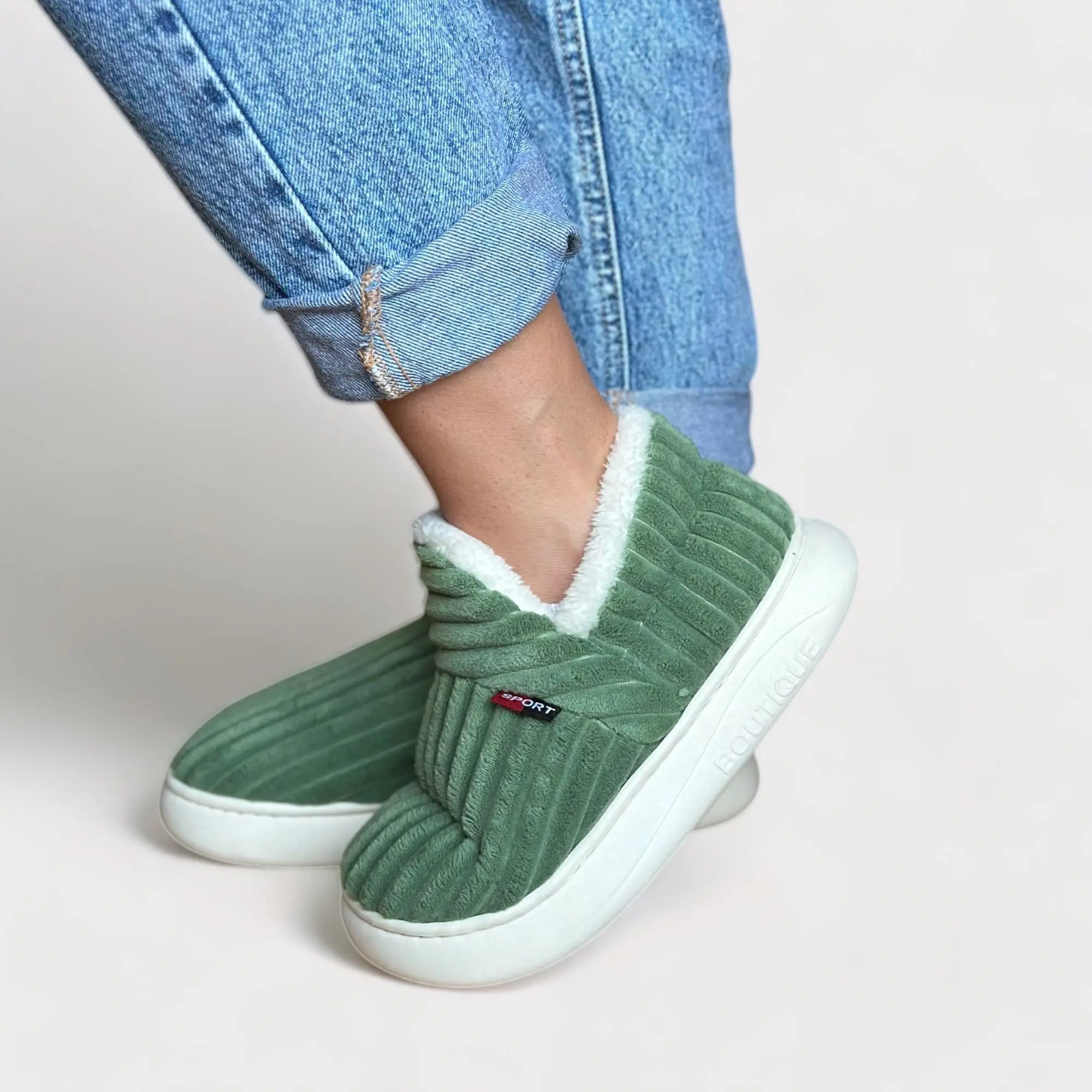 Comfort Indoor Slippers Soft Sole Slip-On Footwear