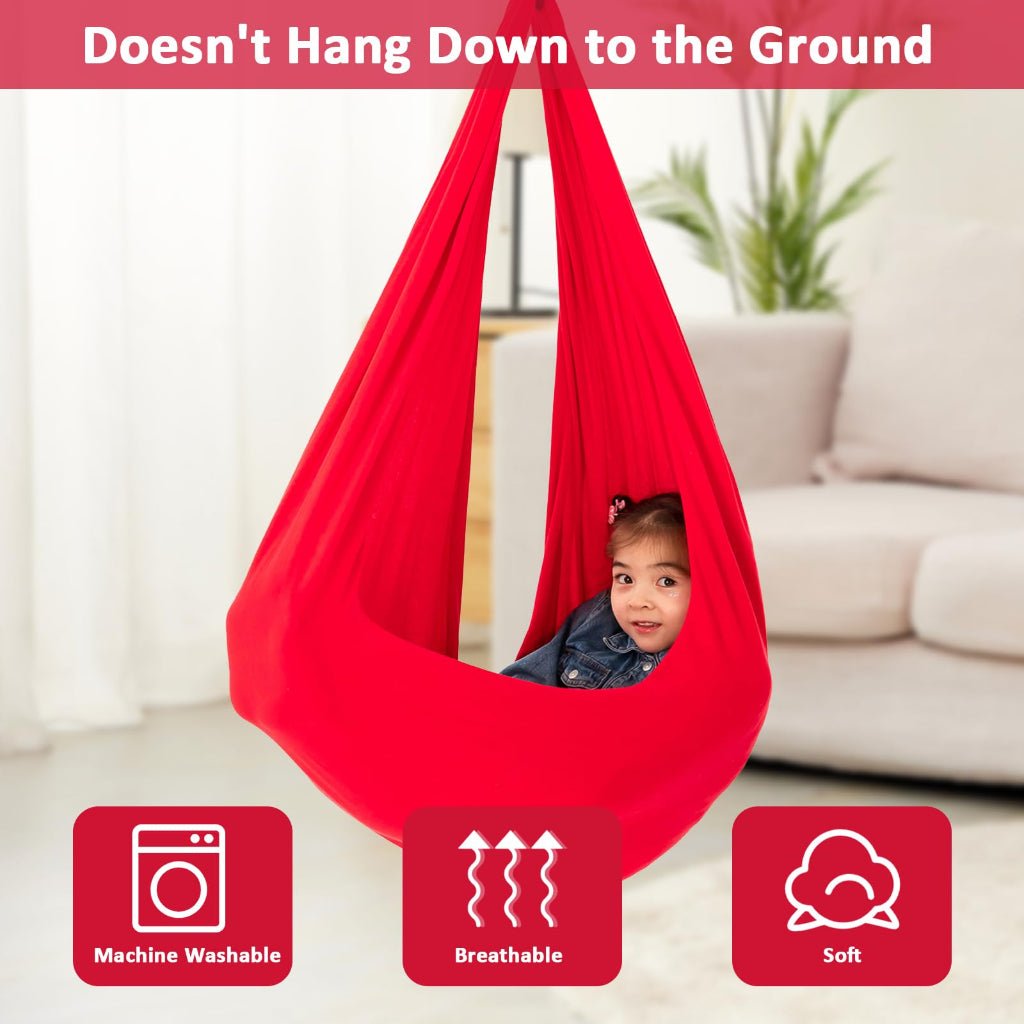 Kids Indoor Hanging Swing Seat Soft Child Swing Chair