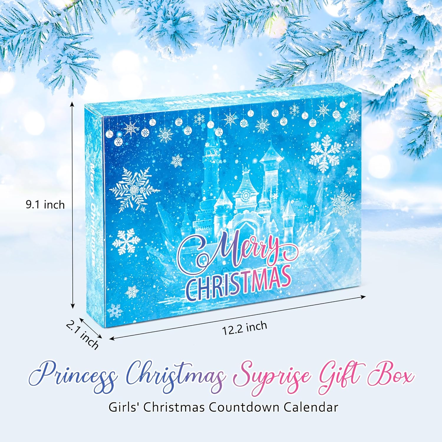 Kids Advent Calendar Jewelry Set Blind Box Princess