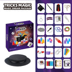 Kids Magic Kit with Magician Costume and Tutorial Videos Set