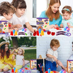 Kids Magic Kit with Magician Costume and Tutorial Videos Set