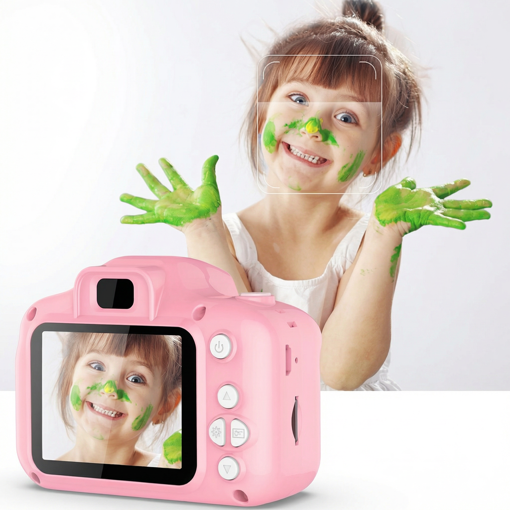 Kids Digital Camera 1080P HD Video Camera with Selfie Function