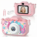Kids Digital Camera 1080P HD Video Camera with Selfie Function