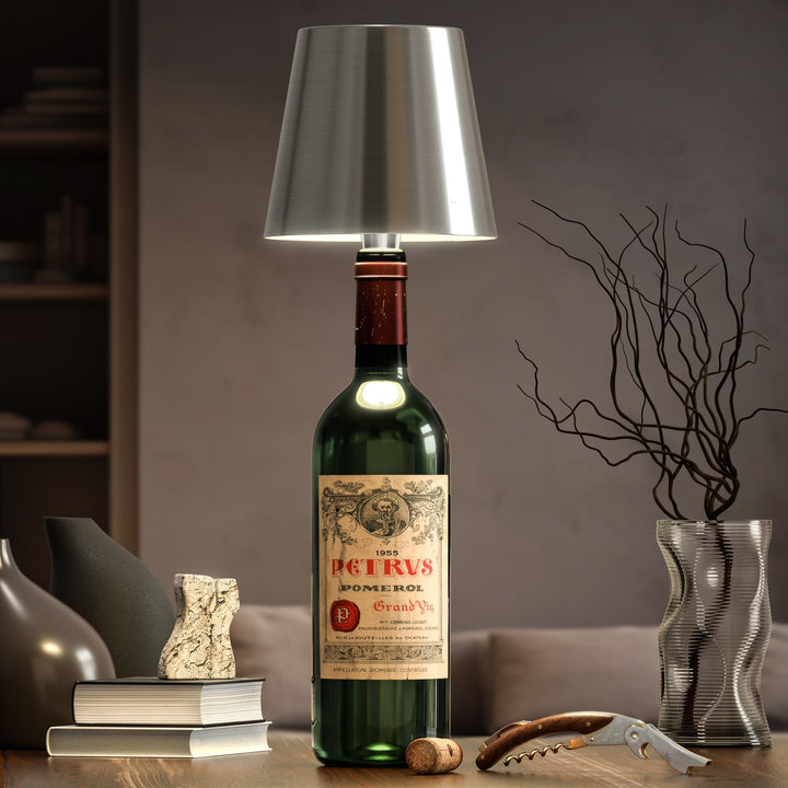 Wireless Bottle-Shaped Lamp Portable Lighting