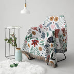 Rectangular Throw Blanket Soft Blanket Nature Design