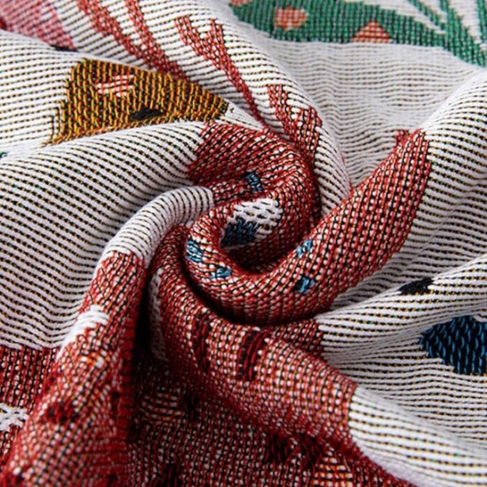 Rectangular Throw Blanket Soft Blanket Nature Design