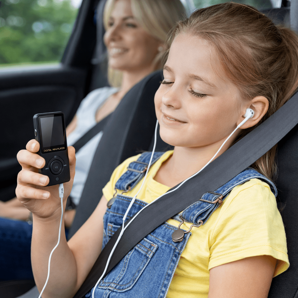 Kids Portable Digital MP3 Player with Headset Audio Device