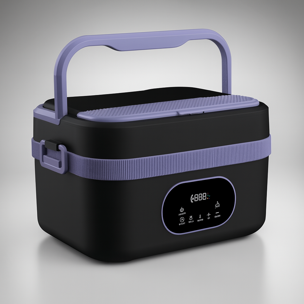 Self-Heating Stainless Steel Portable Lunch Box Food Warmer