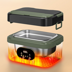 Self-Heating Stainless Steel Portable Lunch Box Food Warmer