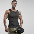 Men's Neoprene Sauna Vest Slimming Body Shaper Fat Burning Sweat Vest