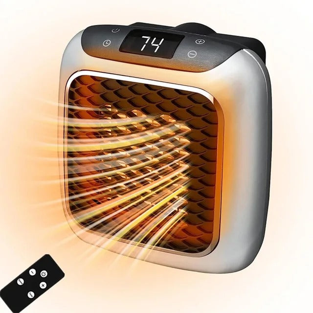 Electric Wall Plug In Heater Compact Portable Room Heater