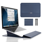 Laptop Sleeve Case with Stand and Accessory Storage Pocket Waterproof
