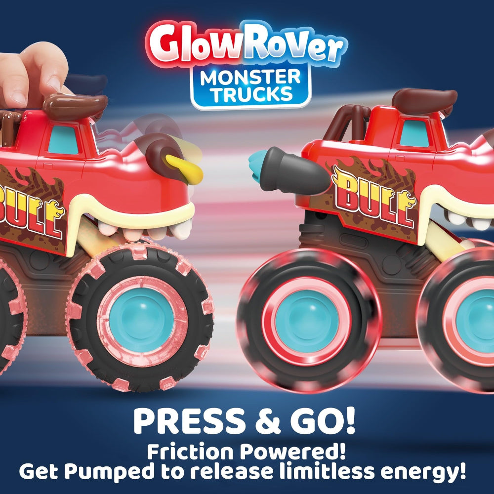 Monster Truck Toy Light Up Car Play Set for Kids