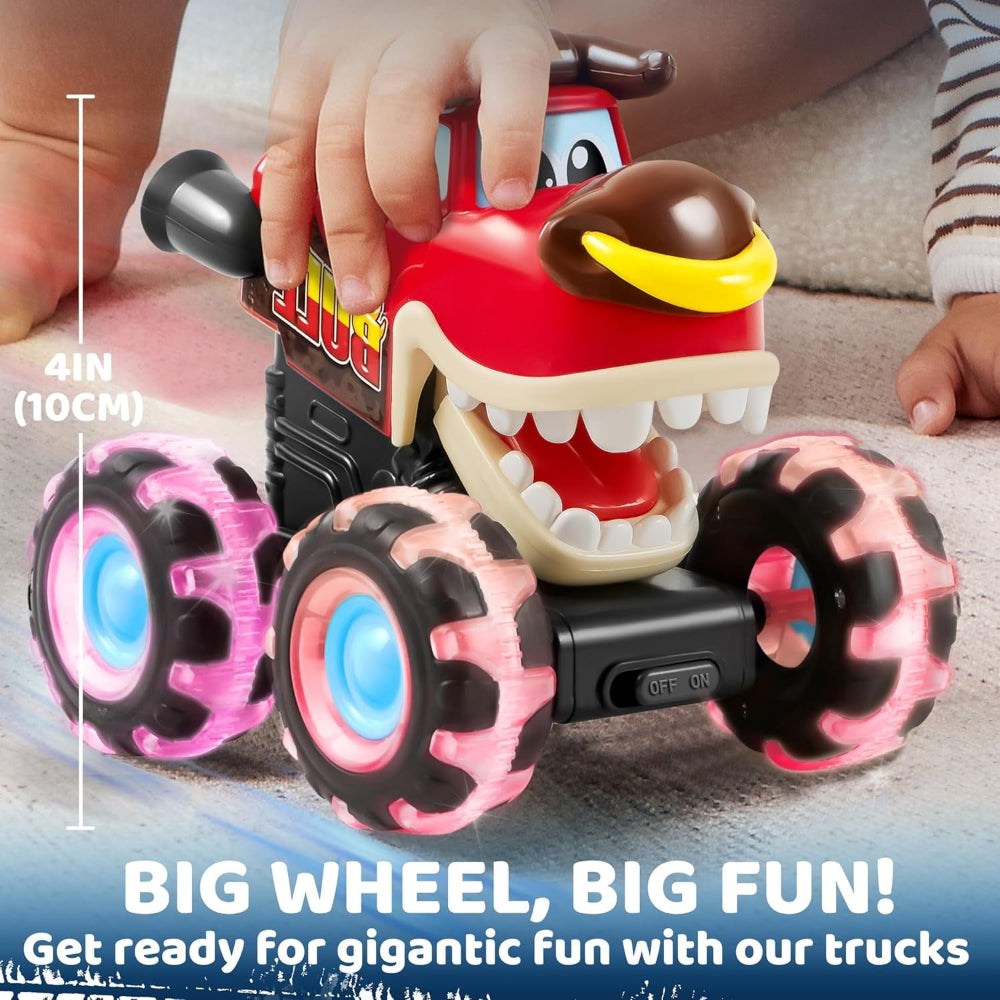 Monster Truck Toy Light Up Car Play Set for Kids