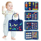 Montessori Felt Busy Book Activity Book for Toddlers and Preschoolers