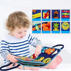 Montessori Felt Busy Book Activity Book for Toddlers and Preschoolers