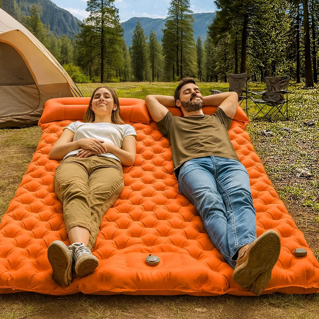 Auto Inflating Ultralight Camping Air Mattress Bed