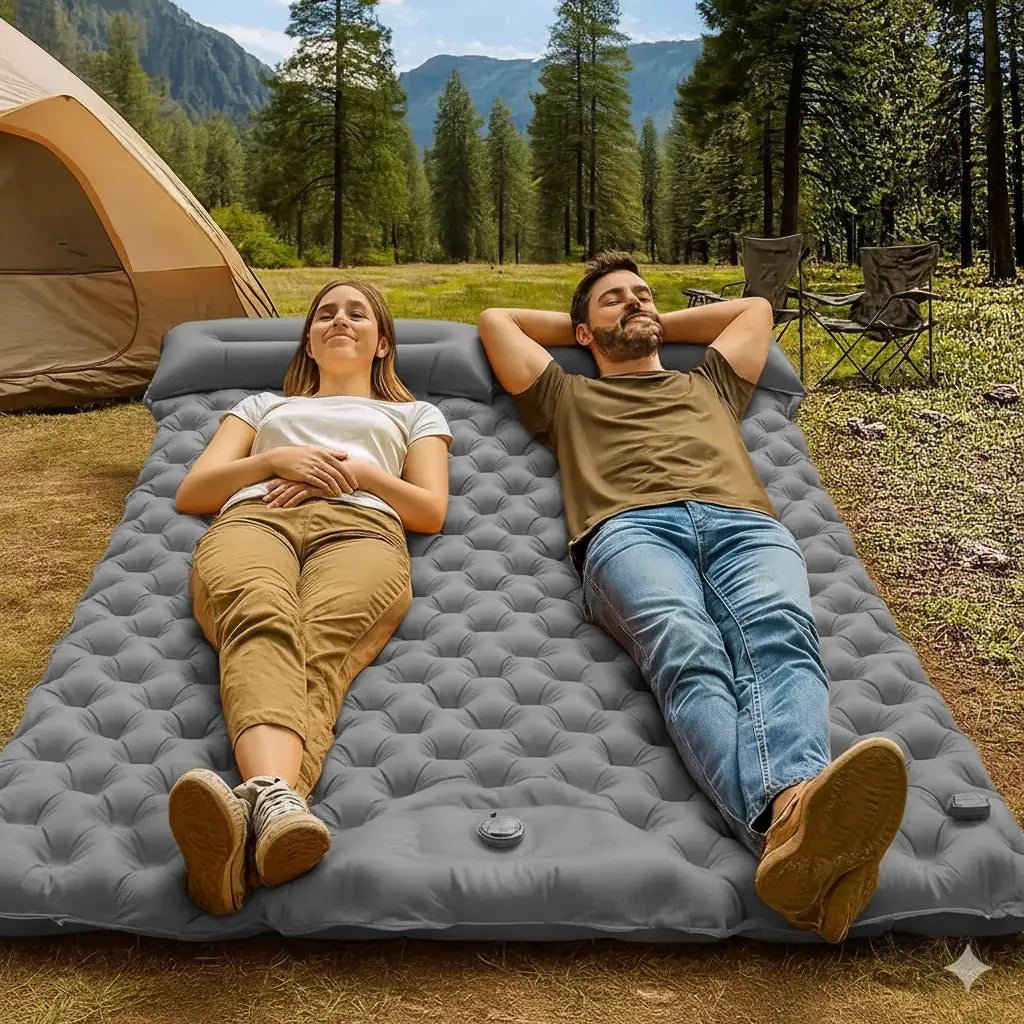 Auto Inflating Ultralight Camping Air Mattress Bed
