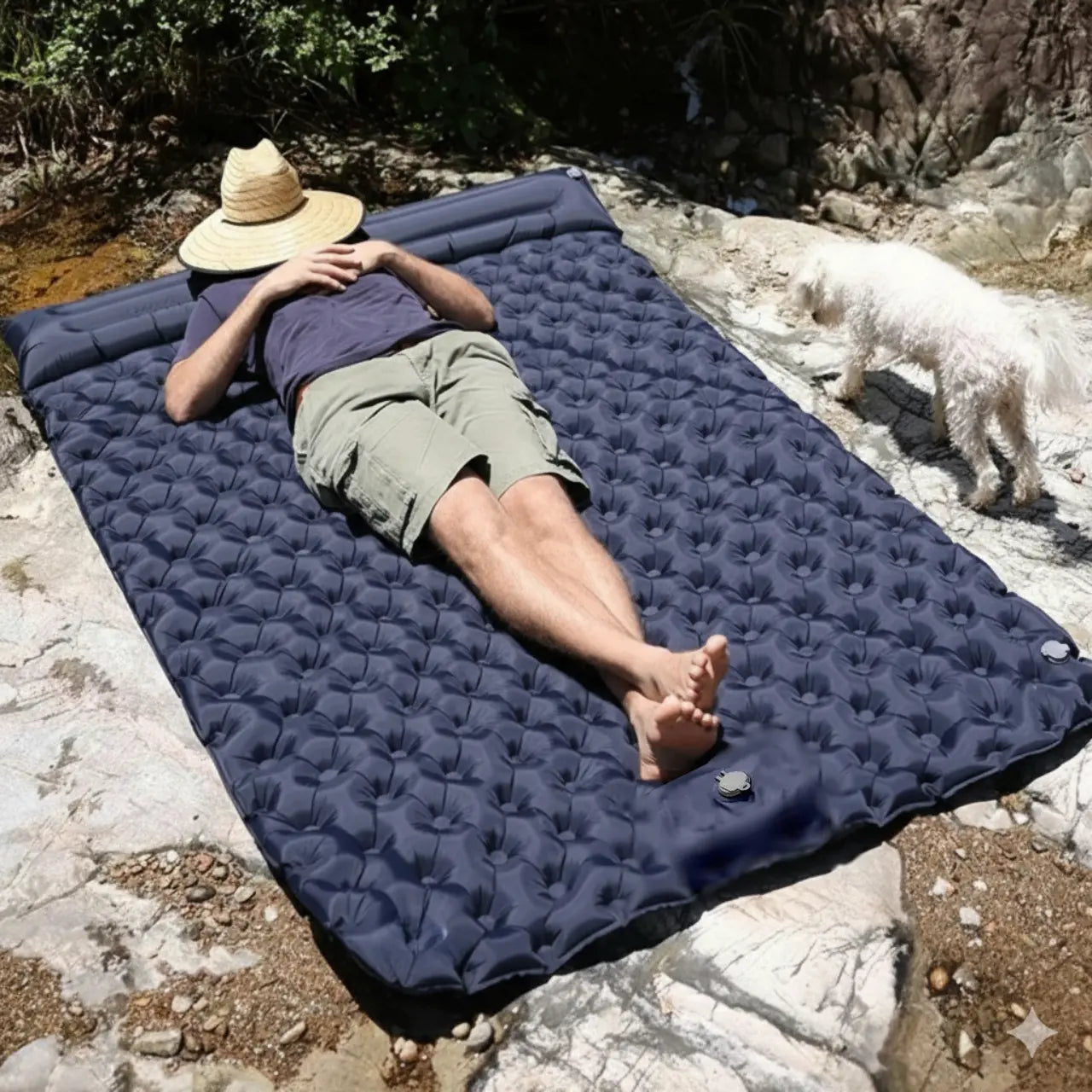 Auto Inflating Ultralight Camping Air Mattress Bed