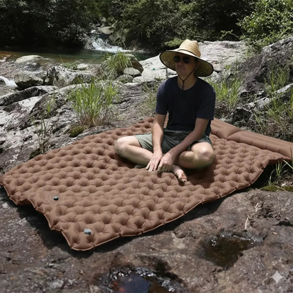 Auto Inflating Ultralight Camping Air Mattress Bed