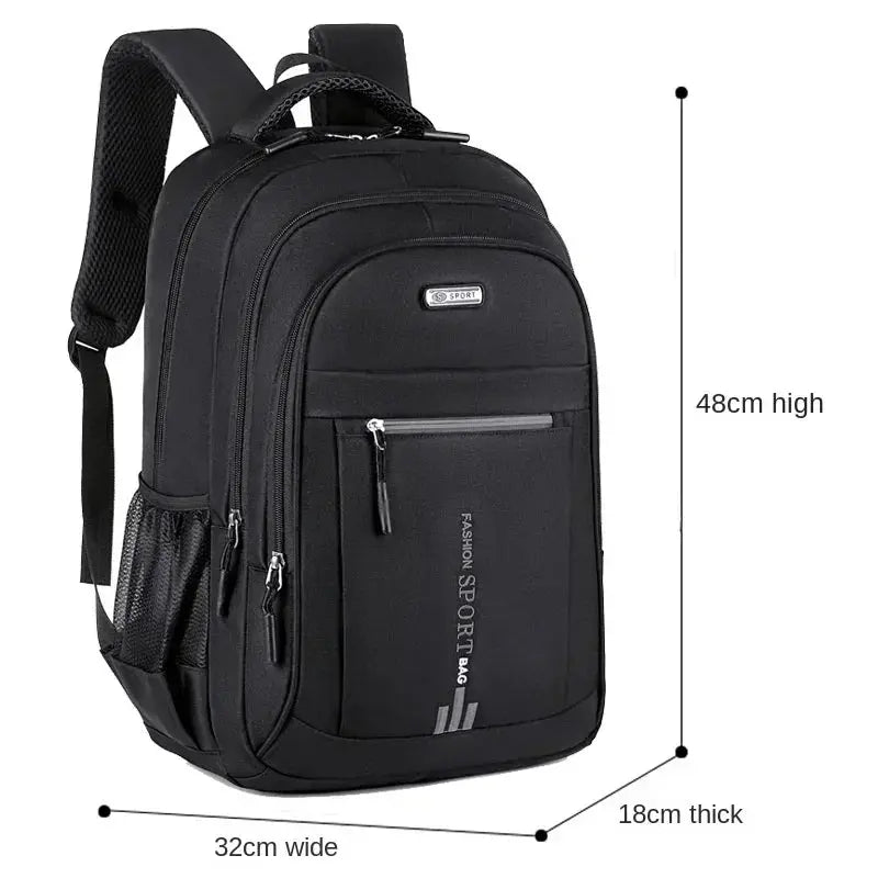 Oxford Waterproof Rucksack Large Capacity Backpack Bag