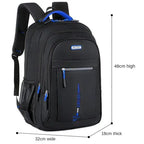 Oxford Waterproof Rucksack Large Capacity Backpack Bag