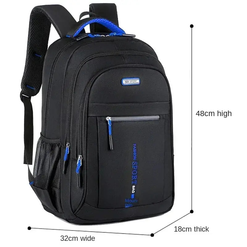 Oxford Waterproof Rucksack Large Capacity Backpack Bag