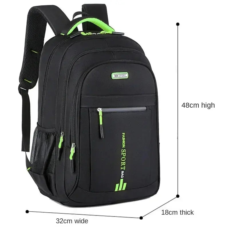 Oxford Waterproof Rucksack Large Capacity Backpack Bag