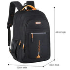 Oxford Waterproof Rucksack Large Capacity Backpack Bag