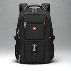 Laptop Backpack Waterproof USB Charging Port Multifunctional Design