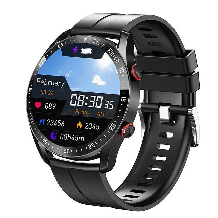 Heart Rate & BP Monitor Smart Watch Fitness Tracker Wristwatch