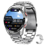 Circular Smart Watch Fitness Tracker Heart Rate Blood Pressure Activity Watch