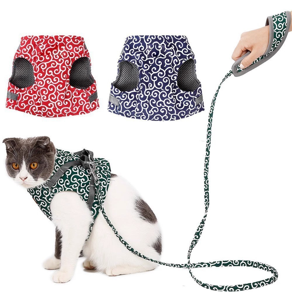 Cat Harness Adjustable Pet Harness for Cats