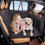 Dog Car Seat Extender Hard Bottom Pet Travel Booster Seat