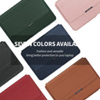 Laptop Sleeve Case with Stand and Accessory Storage Pocket Waterproof