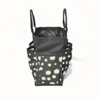 Garden Tool Organizer Bag with Multiple Pockets Floral Pattern