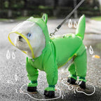 Dog Waterproof Raincoat Adjustable Full Body Coverage
